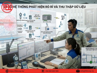 Cách tích hợp hệ thống dò rò rỉ nước với SCADA giúp giám sát công trình theo thời gian thực