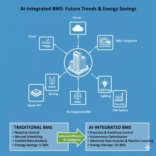 Xu hướng BMS tích hợp AI – Bước chuyển từ BMS truyền thống sang Smart Building