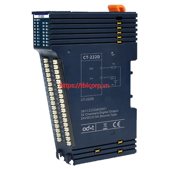CT-222D - 32DO DC Sink. Module kỹ thuật số ngõ ra 32 kênh 24VDC Sink ODOT