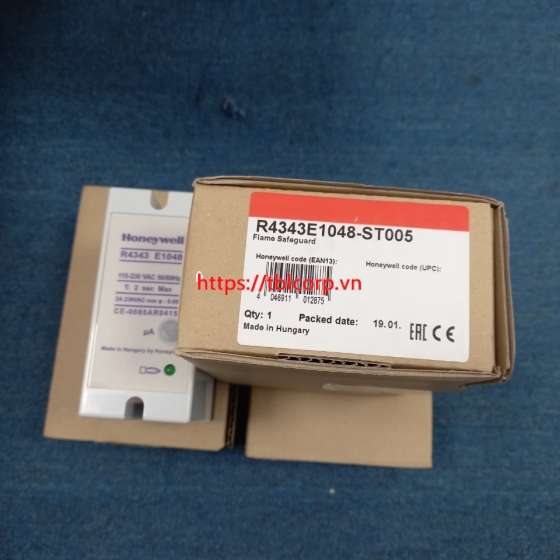 Honeywell R4343E1048-ST005 Rơle đầu báo ngọn lửa