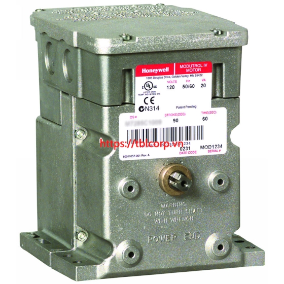 M7284C1000/U Bộ điều khiển cửa gió Honeywell Modutrol 